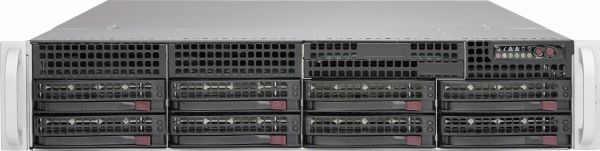 2U 8 Bay Server - - i5-12400/16GB/500GB/HWRAID/2x8 - 00W/Win11Pro - Warranty: 36M