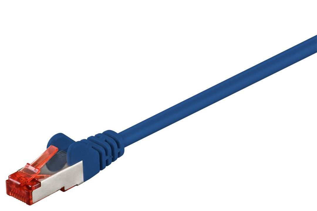 S/FTP CAT6 25m Blu LSZH