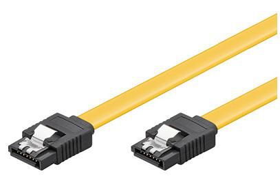 SATA Cable 6gb, SATA III 0,1m 7-pole To 7-pole SATA Plugs