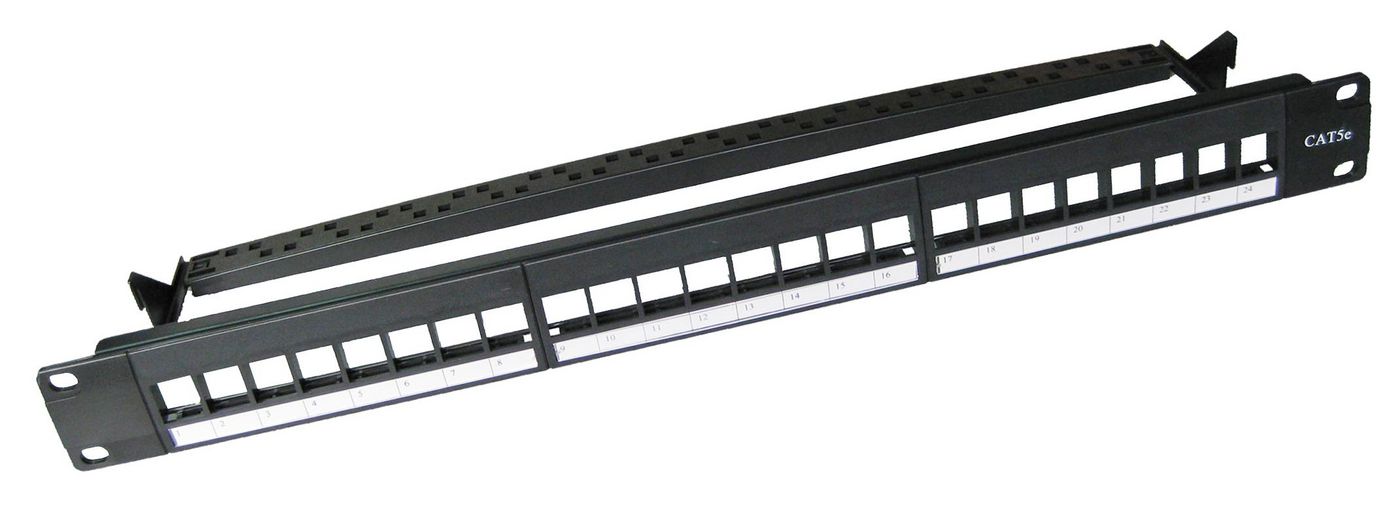 19in Blank Patch Panel, 24port,l*w*h=482*44.64*15.66mm