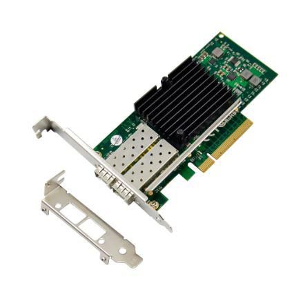Fiber Network Card 2 Port 10g Main Chip : Intel Jl82599es