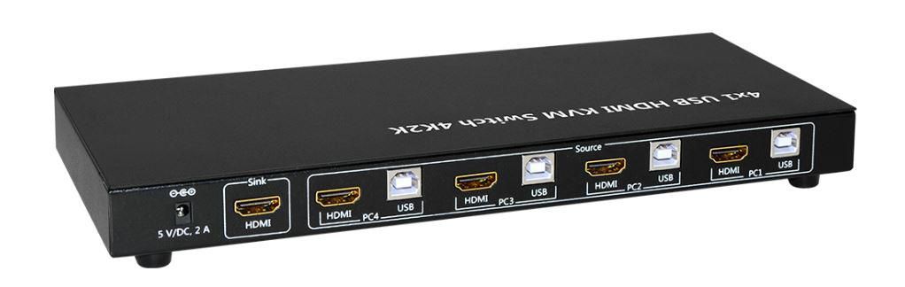 HDMI & USB 4 Ports KVM SWITCH