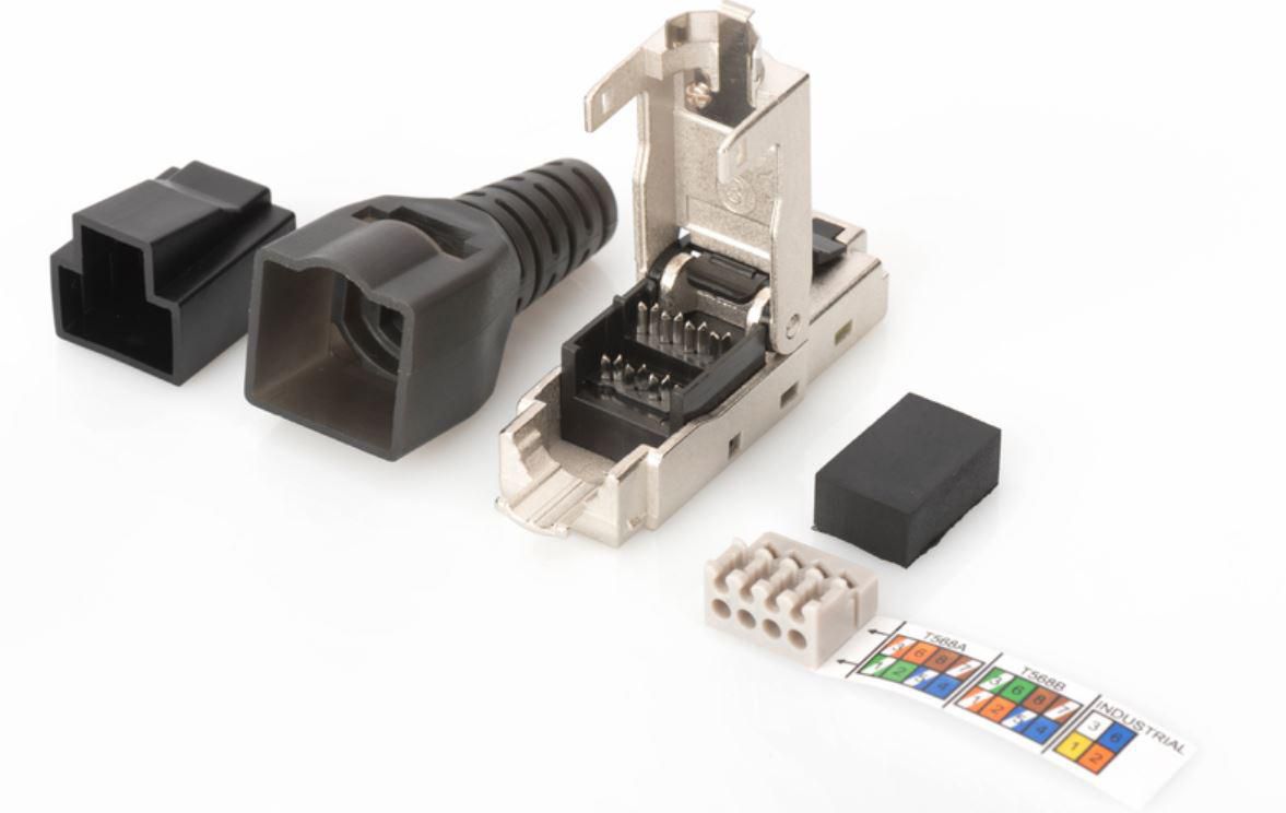 MICROCONNECT Tool-free RJ45 CAT6A connector