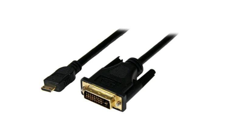 MICROCONNECT 1m Mini HDMI - DVI-D 1m Mini-HDMI DVI-D Schwarz (HDCPDVIDD)