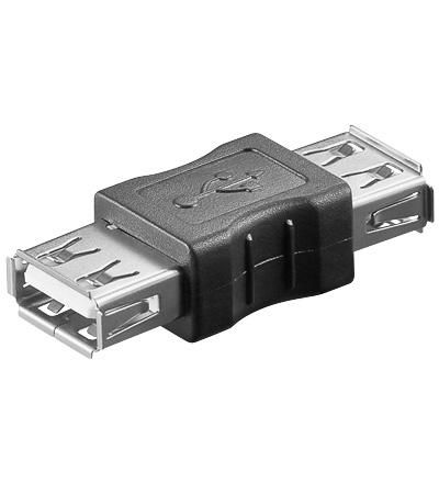 MICROCONNECT Good Connections - USB Adapter- Gender Changer - USB Typ A (W) -> USB Typ A (W) (USBAFA