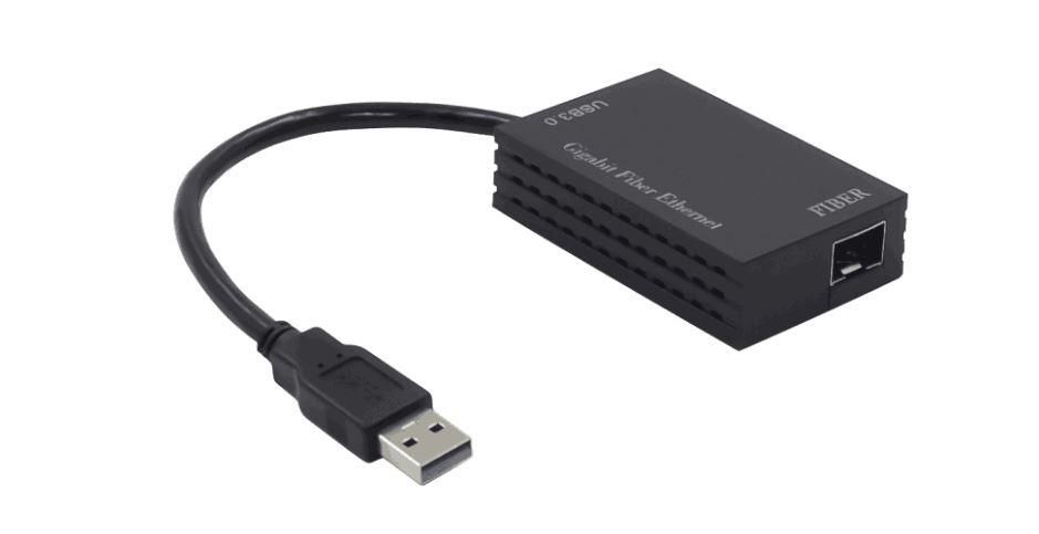 USB3.0 Gigabit Fiber Ethernet