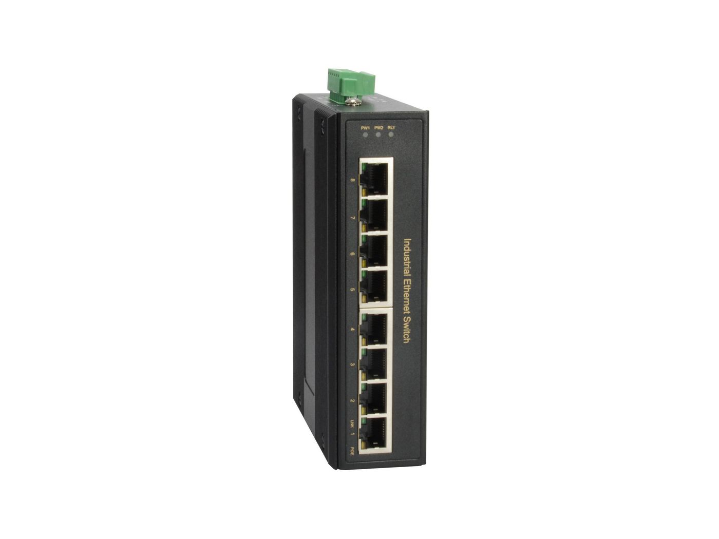 LevelOne IGP-0802 8-Port Gigabit PoE Ind. Switch 