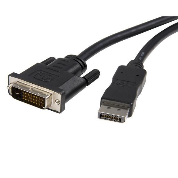 STARTECH.COM 3m DisplayPort auf DVI Adapter Konverter Kabel / DP zu DVI (Stecker/Stecker) max. Auflö