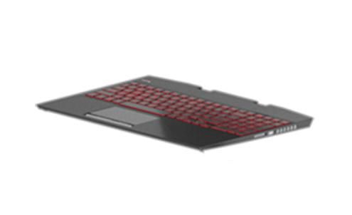 HP L57323-211 W125774174 TOP COVER W KB WTL HUNG 