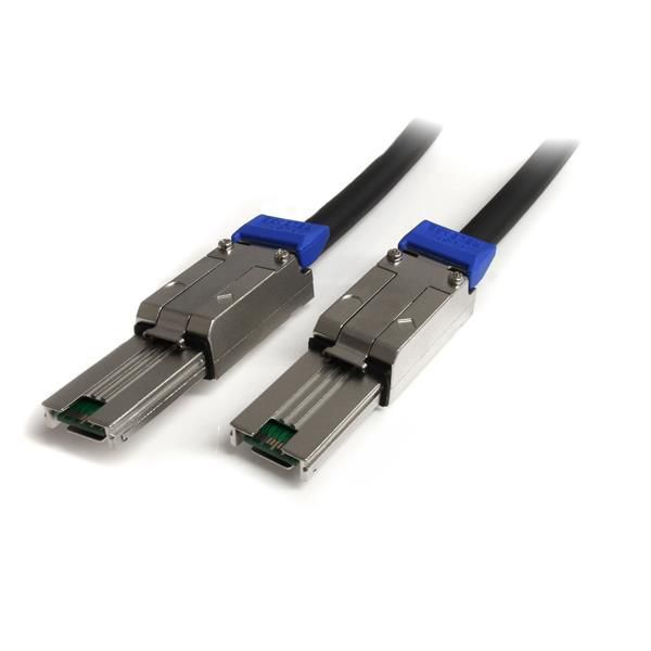 STARTECH.COM Externes Mini SAS Kabel SFF-8088 auf SFF 8088 3m - Serial Attached SCSI  Stecker/Stecke