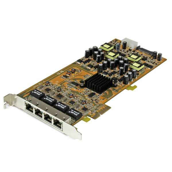 StarTechcom ST4000PEXPSE 4 PORT GIGABIT POE PCIE NIC 