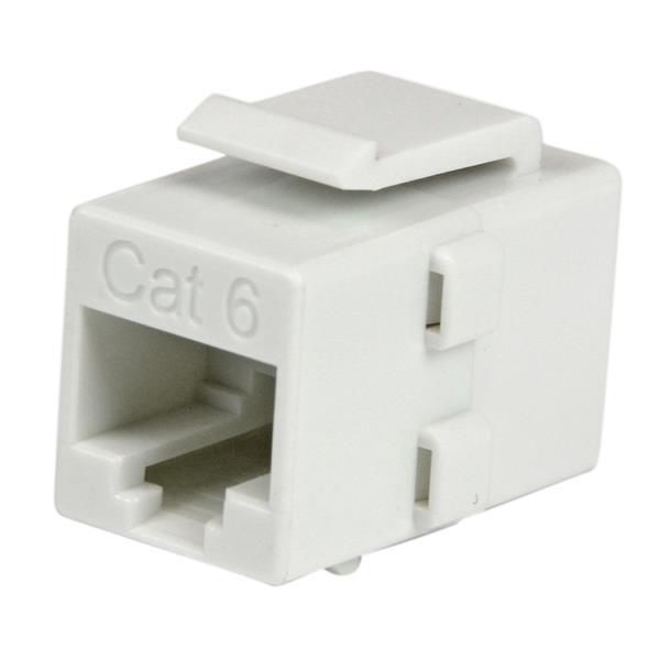 STARTECH.COM Cat 6 RJ45 Keystone Jack - Cat6 Netzwerkkoppler - RJ 45 Netzwerk Kuplung - Buchse/Buchs