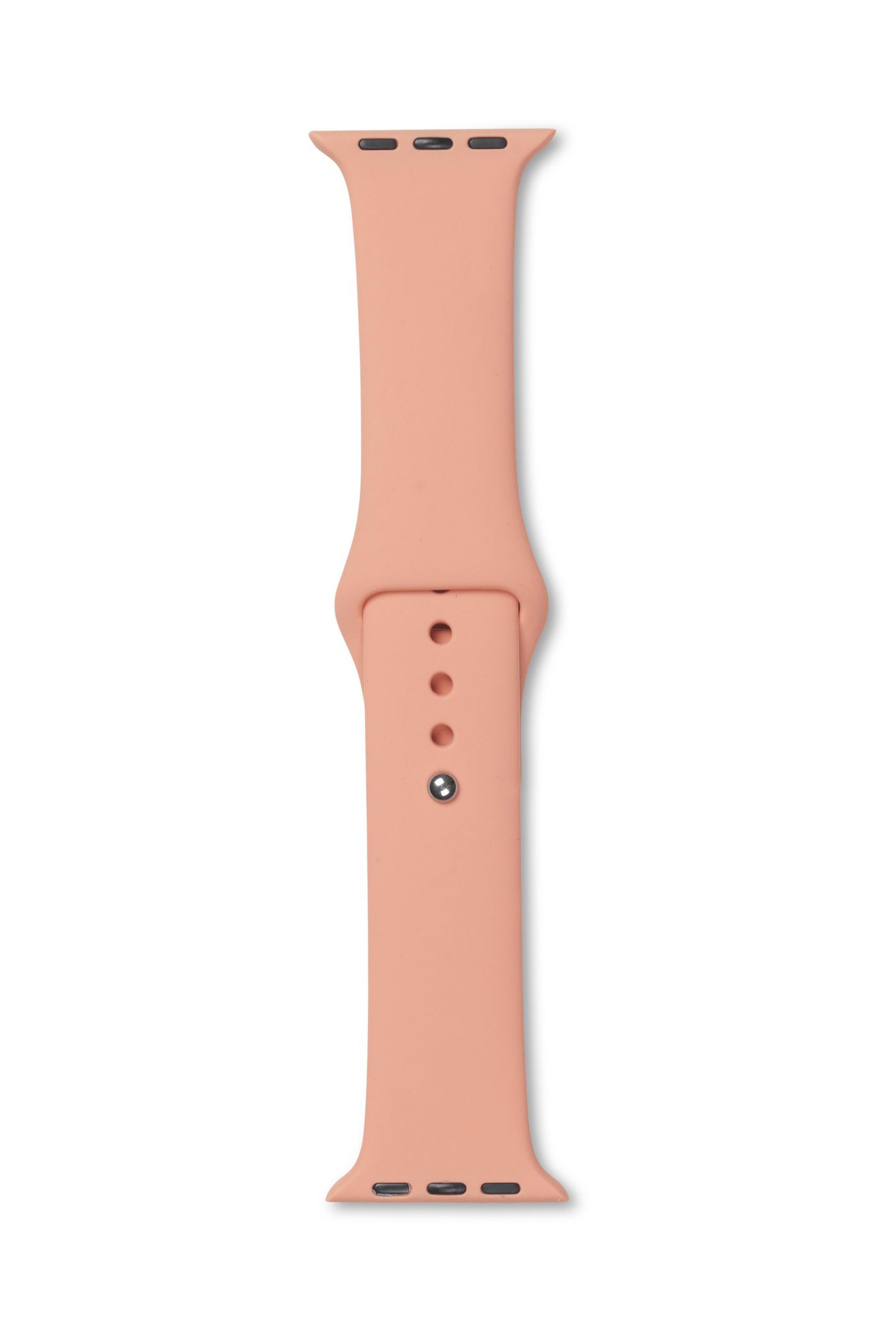 Apple Watch Silicone Strap Color: Peach Width 40mm