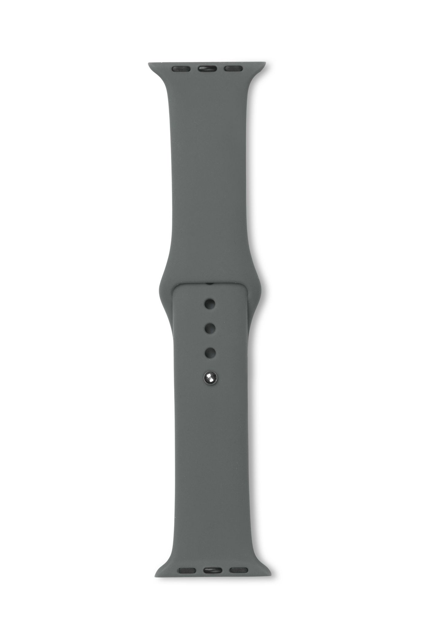 Apple Watch Silicone Strap Color: Olive. Width 40mm