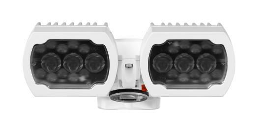 Illuminator, white-IR light