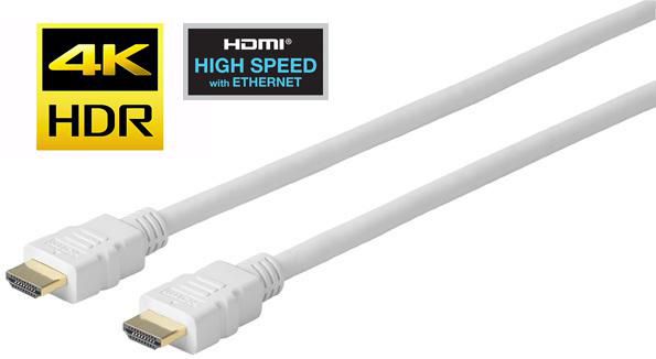 Pro HDMI Cable White 10m