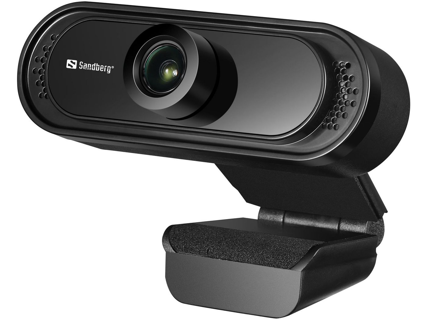 USB FHD 2mP Webcam with Mic, 1080p, 30fps, Glass Lens, 60 Clip-on/Stand, 5 Year Warranty