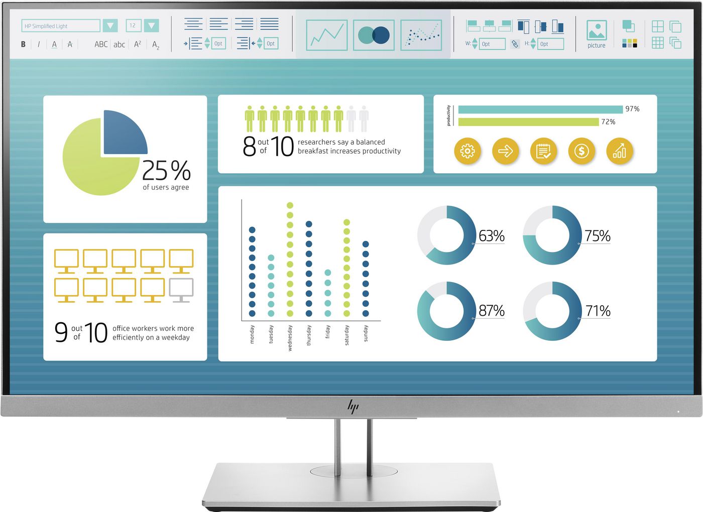 EliteDisplay E273 Monitor 27in