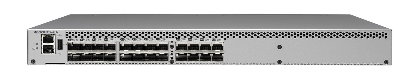 Hewlett-Packard-Enterprise QW938BACE W125834230 SN3000B Managed None Metallic 