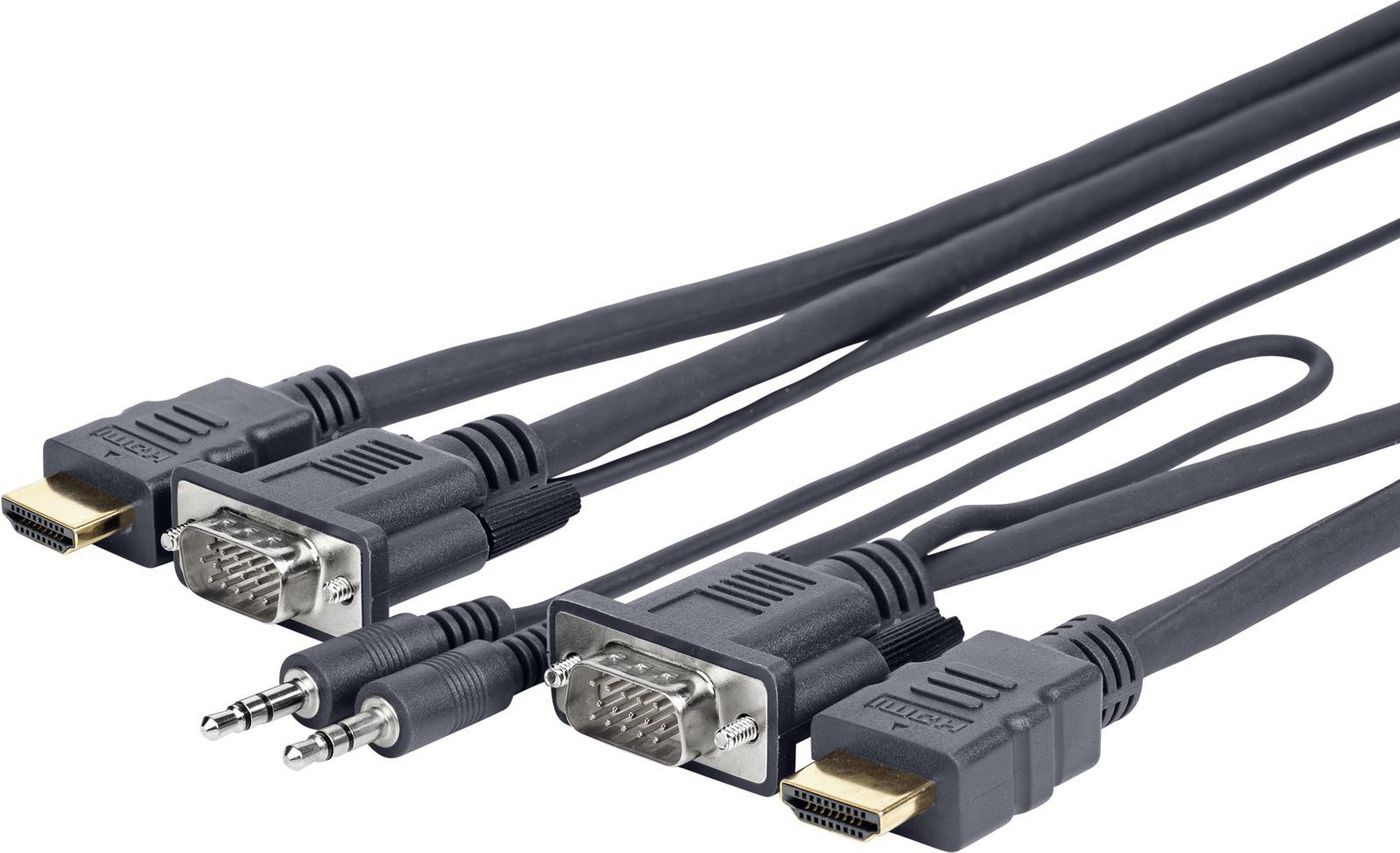 EET VivoLink Pro - HDMI-Kabel - HDMI / VGA / Audio - HD-15, Mini-Phone Stereo 3,5 mm