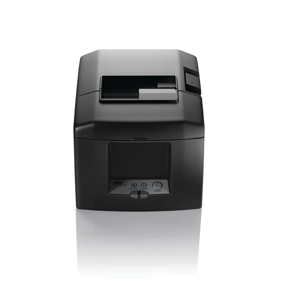 TSP654IISK BI GRY E+U - receipt printer - Thermal - 80mm - Bluetooth - Grey