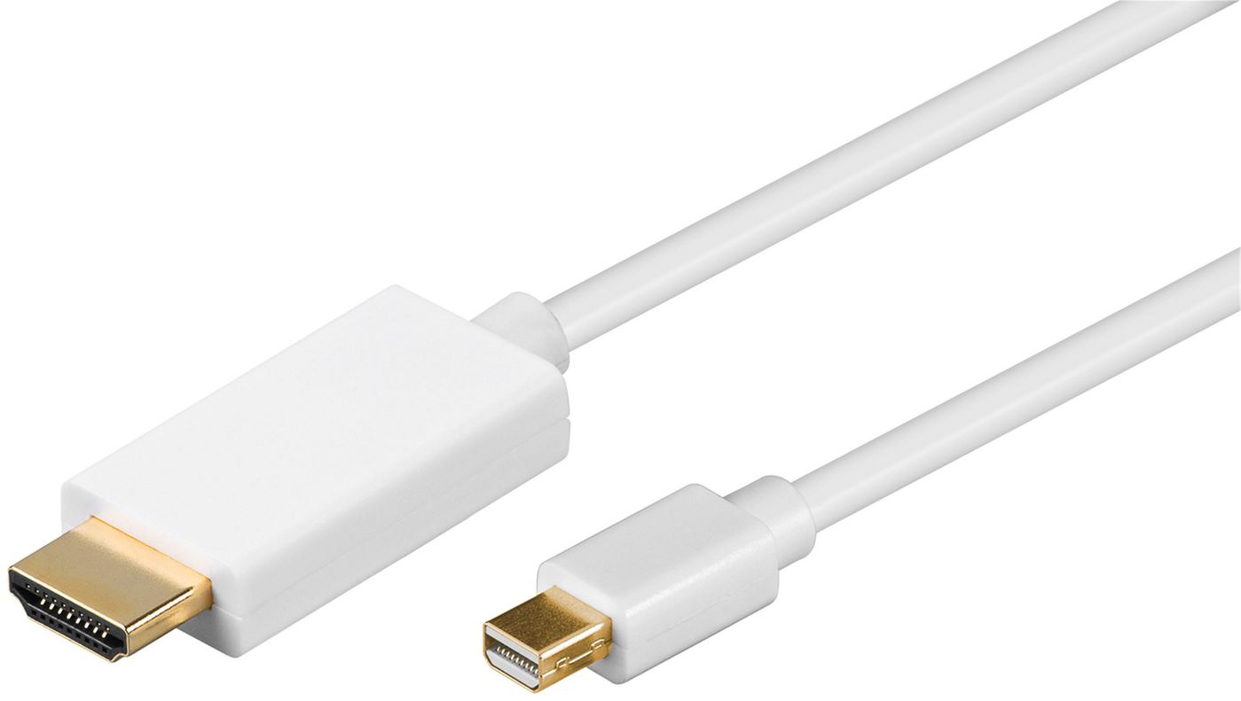 MICROCONNECT 1.8m MDP/HDMI M/M 1.8m mini DisplayPort HDMI Weiß (MDPHDMI2)