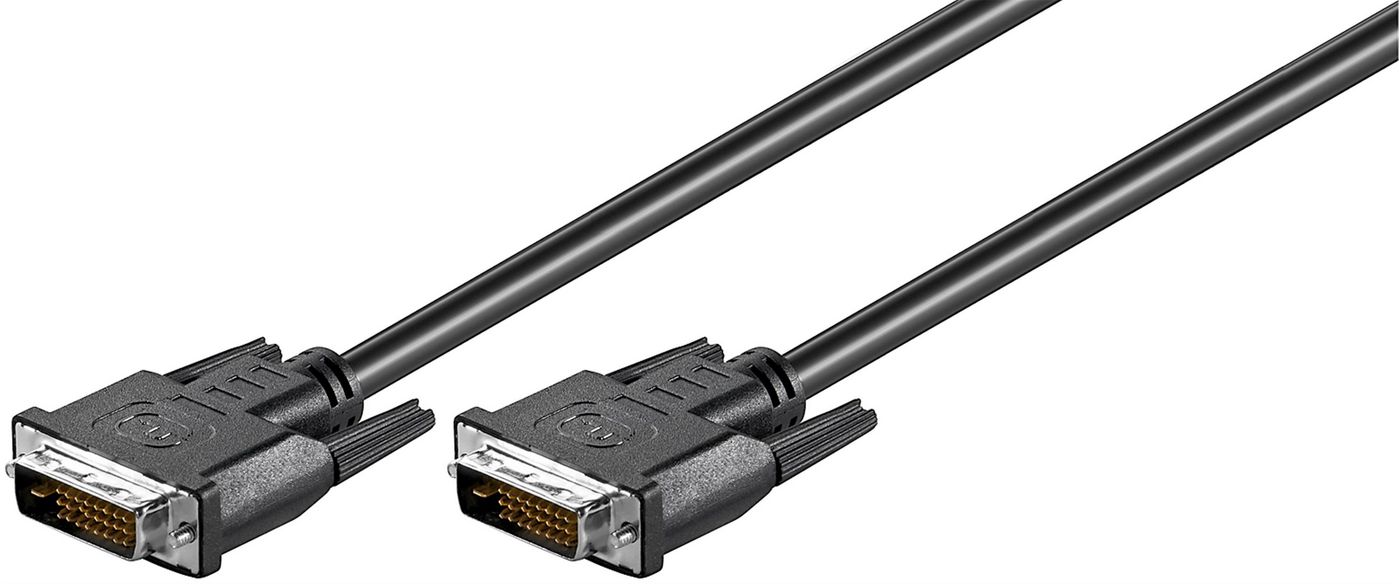 MICROCONNECT DVI-D (DL) 2m DVI-D DVI-D (DL) Männlich/männlich Schwarz BenQ Projector: MP78