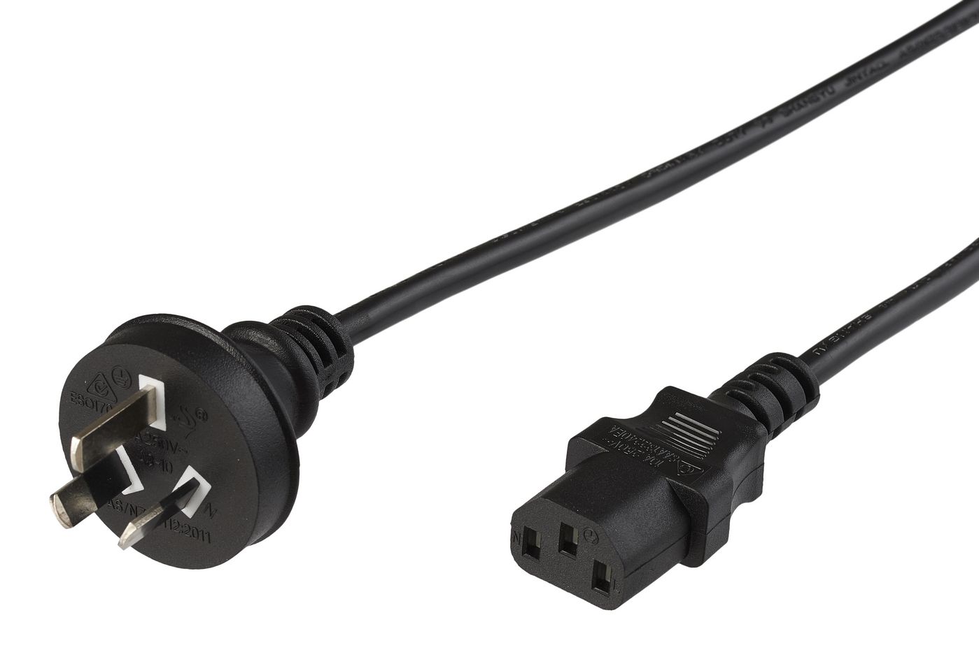 Power Cord 1.8m Black Iec320