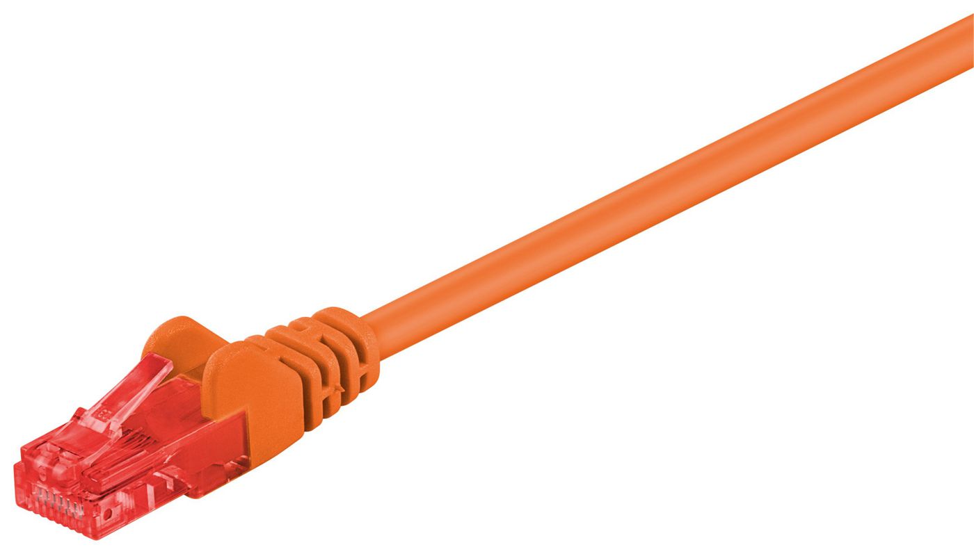 MICROCONNECT U/UTP CAT6 1M Orange PVC (B-UTP601O)