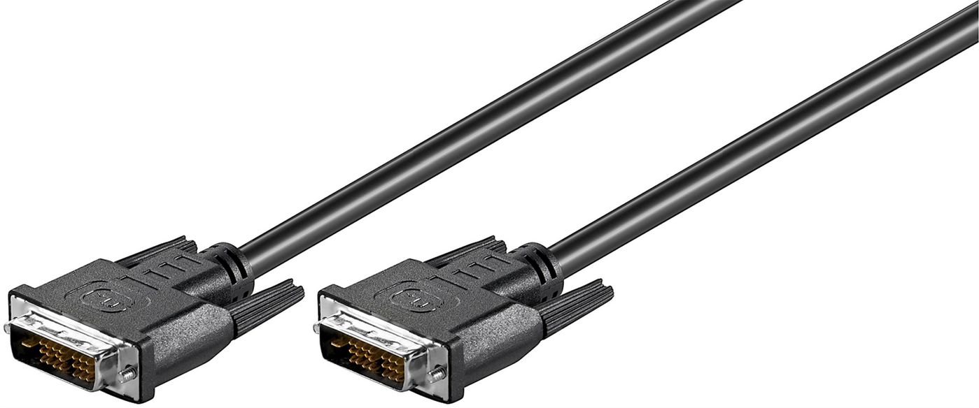 Full Hd DVI-d Cable, DVI-d 18+1-pin M-m 5m Black