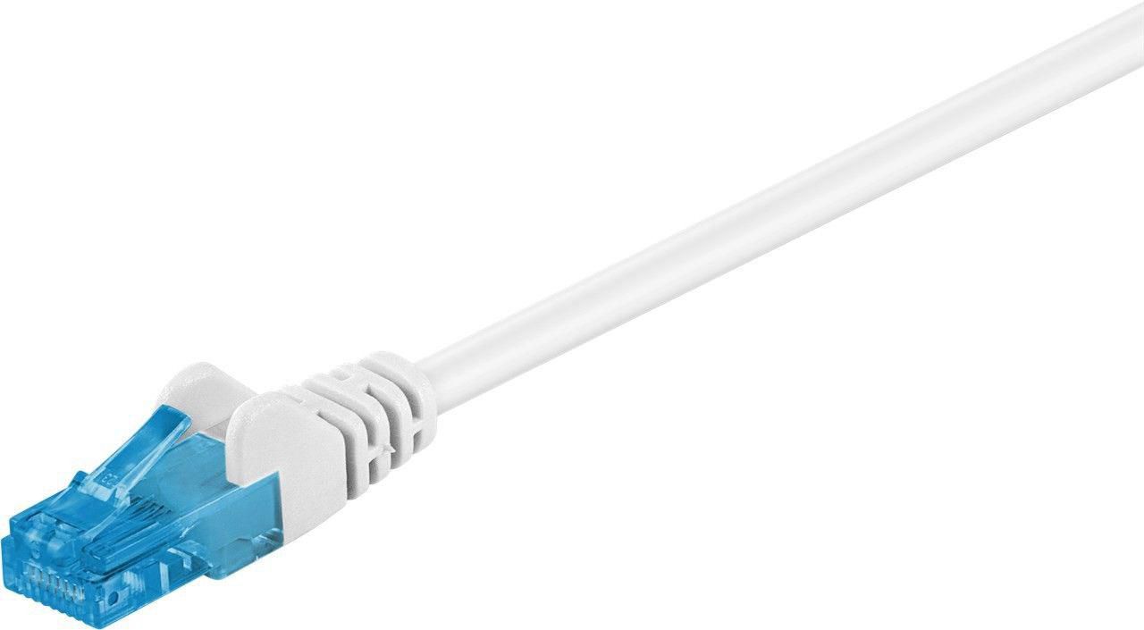 Microconnect UTP6A01W cavo di rete Bianco 1 m Cat6a U/UTP [UTP] (U/UTP CAT6A 1m White LSZH - Unshielded Network Cable, - LSZH,