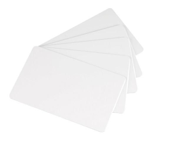 Evolis 750454 W127076400 500 Cards C2511 Paper White 
