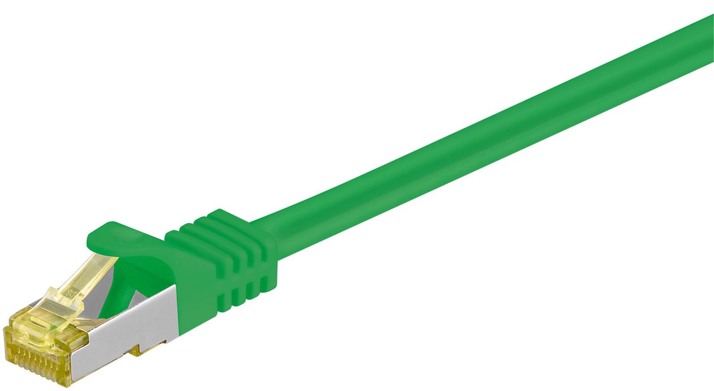 CAT 7 S/FTP  RJ45 GREEN 1.5m