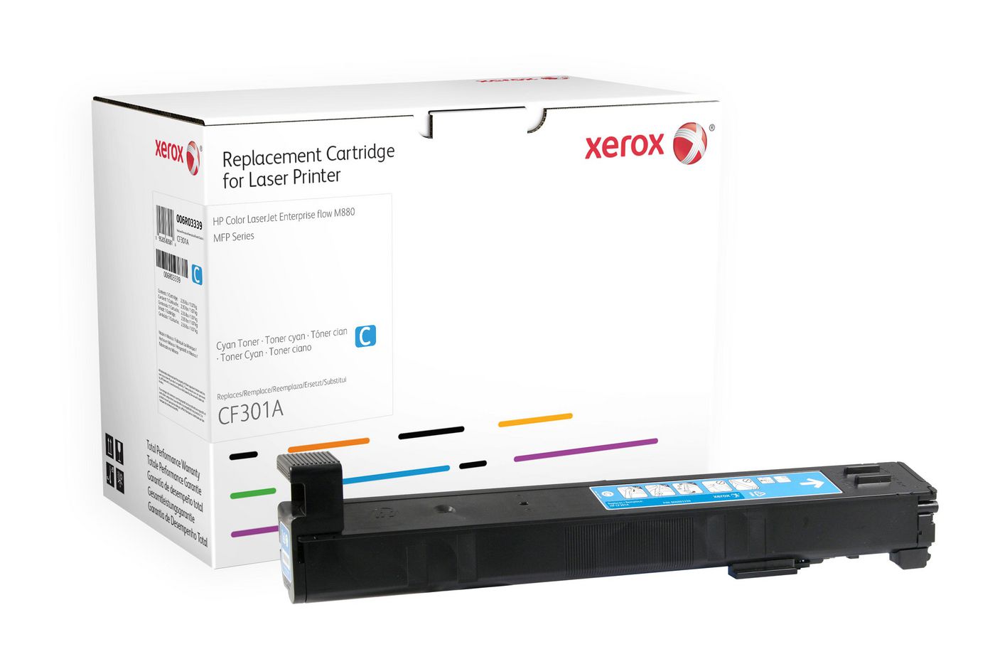 XEROX HP Color LaserJet M880 Cyan Tonerpatrone