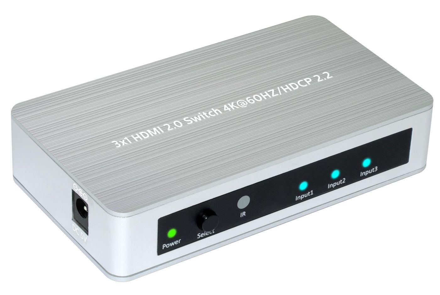 Hdmi 2.0 Switch 3 To 1 Way Supporting 4k 60hz / Hdcp2.2.