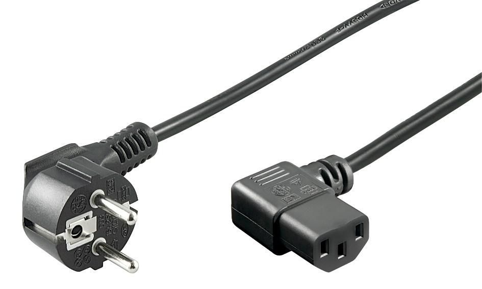 Power Cord 1.8m Black Iec320 - Pe010518
