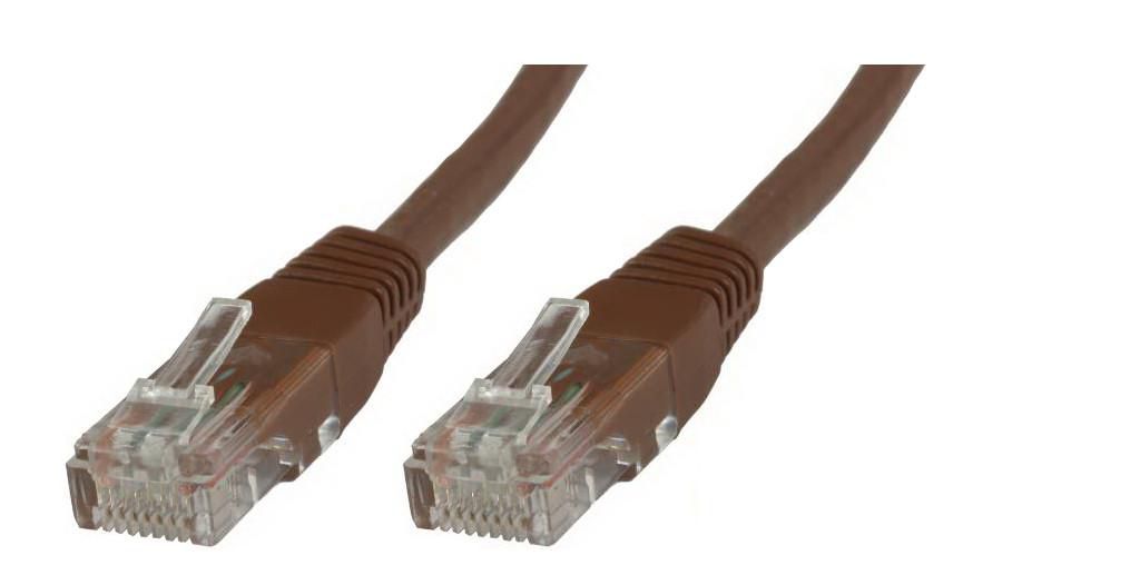 Patch Cable - Cat 5e - Utp - 1m - Brown