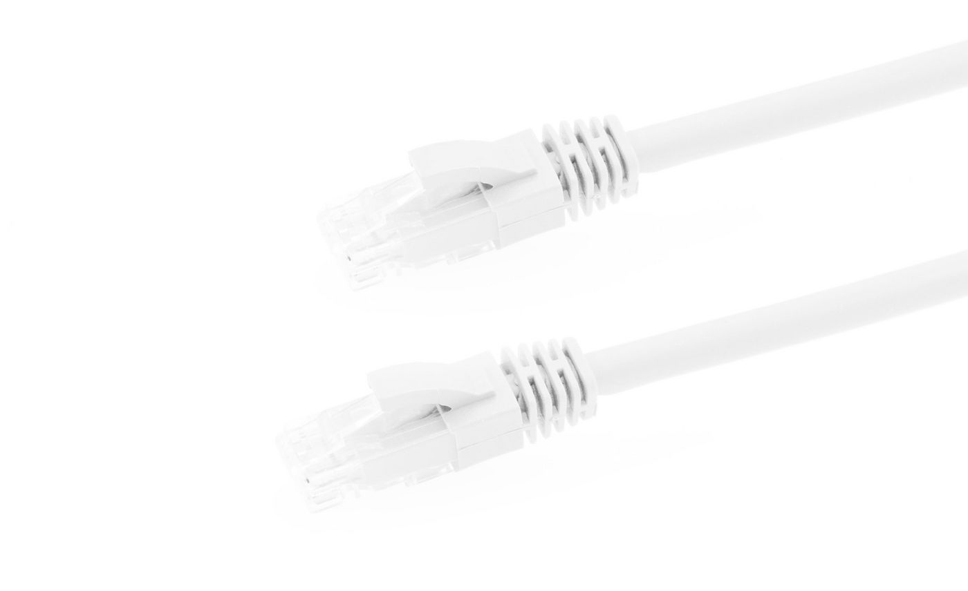 Patch Cable - CAT6 - Utp - Snagless - 1m - White