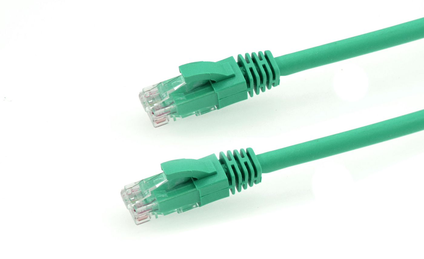 Patch Cable - CAT6 - Utp - Snagless - 50cm - Green