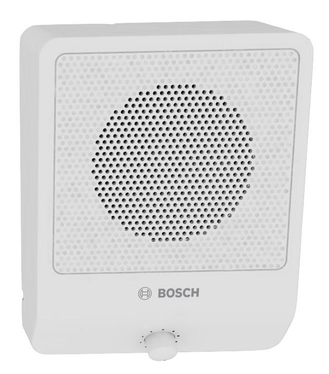 Cabinet speaker 6W volume