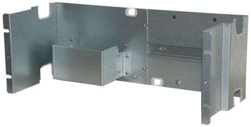 Fitting panel, 19", 2 DIN