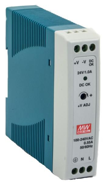 power supplies for DIN rail,