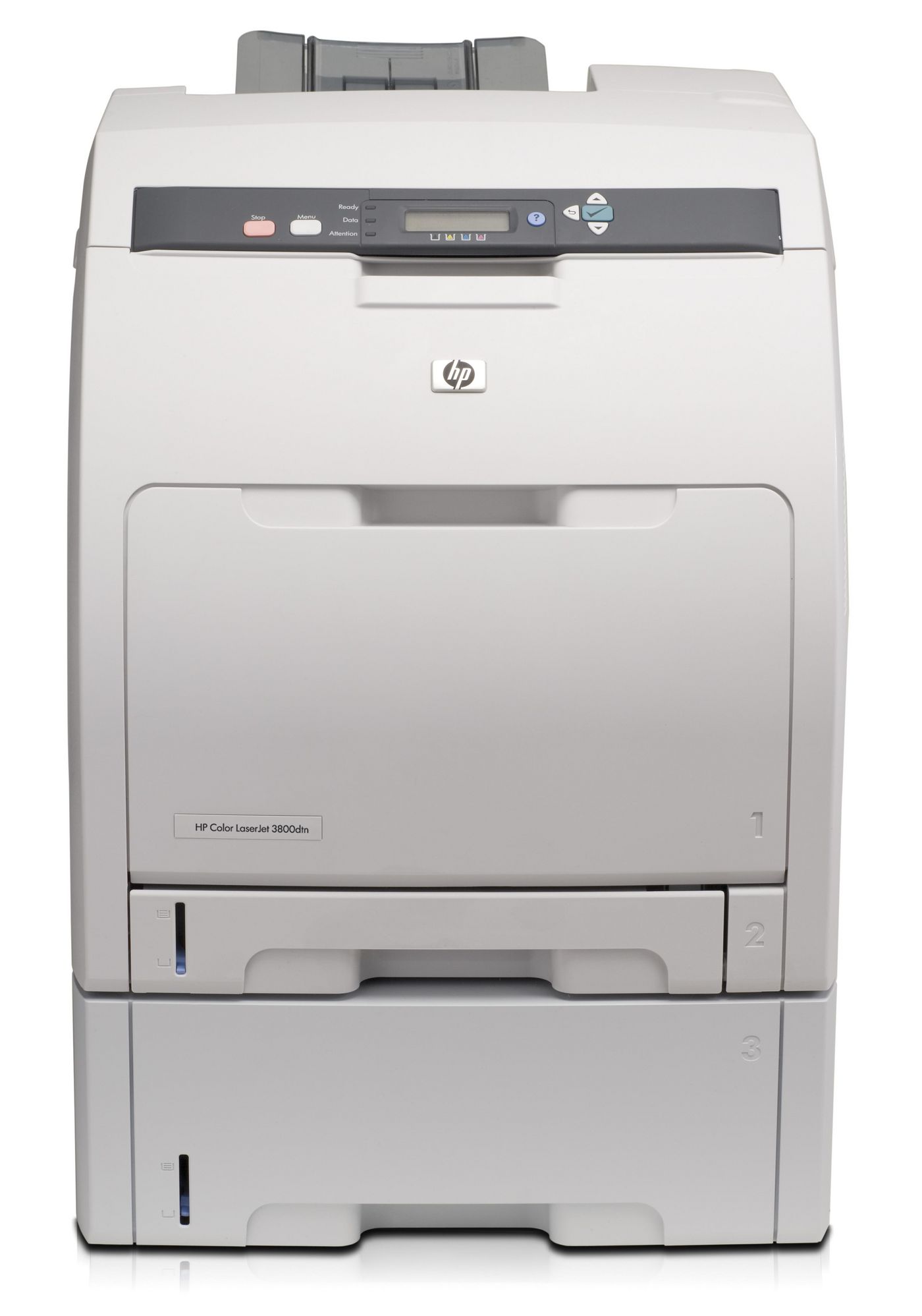 HP RP000355189 Color LaserJet 3800dtn Printer 