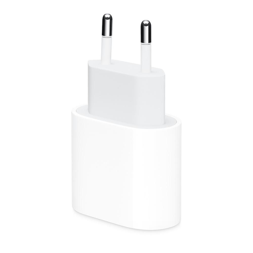 APPLE 20W USB-C Power Adapter - Netzteil - 20 Watt (USB-C) - für 10.2-inch iPad, 10.5-inch iPad Air,