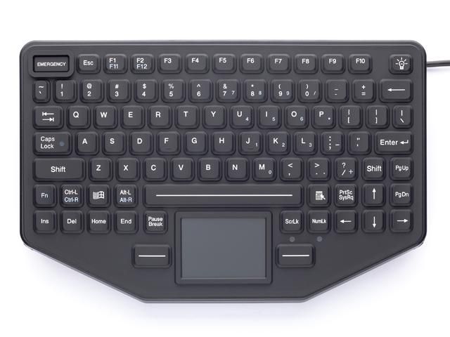 iKey SL-86-911-TP-USB-SE W126570387 Rugged Mini Keyboard 
