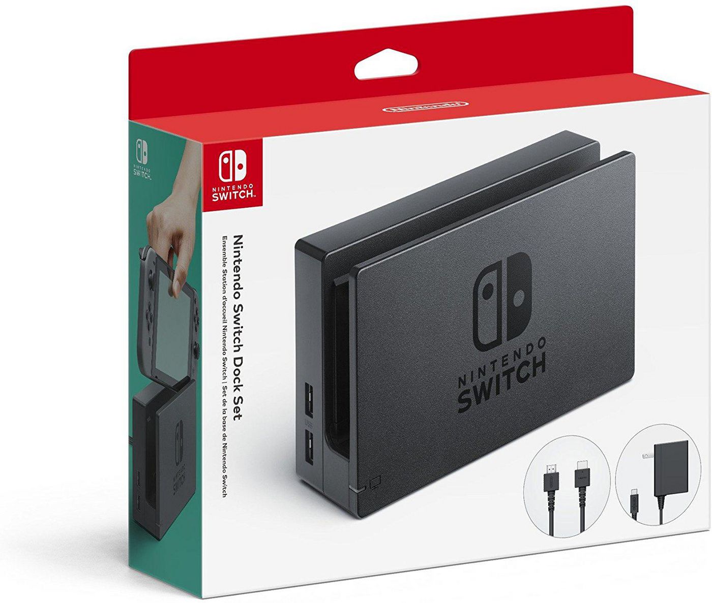 Nintendo 2511666 W125895507 Switch Dock Set Charging 