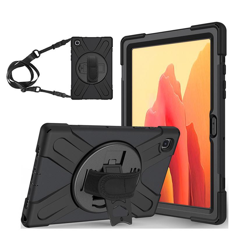 ESTUFF Defender Case - Schutzhülle für Tablet - Schwarz - für Samsung Galaxy Tab A7 (ES681851-BULK)
