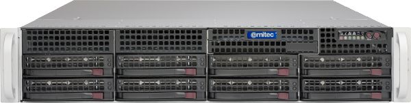 Ernitec SERVER-BX-I7-16-R8R-HW-OSR non classificato (2U 8 Bay Server - - i7-12700/16GB/2x500GB/HWRAID/2 - x800W/Win11Pro - Warr