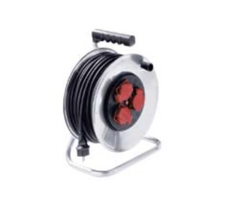 Bachmann 396.187 W125898566 Sheet steel Cable Reel 3-way 