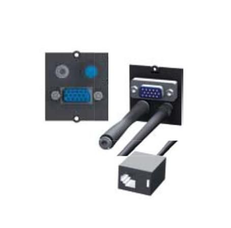 Bachmann 917.134 W125899150 Frame 1xVGA+jack+button BCM-4 